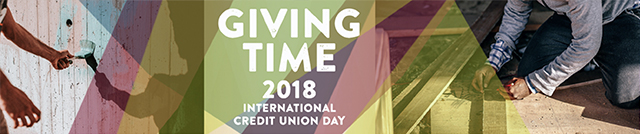 Giving Time for International Credit Union Day 2018