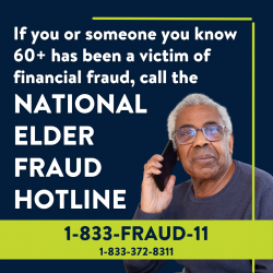 National Elder Fraud Hotline
